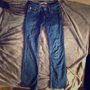 Big Star Boot Cut Blue Jeans